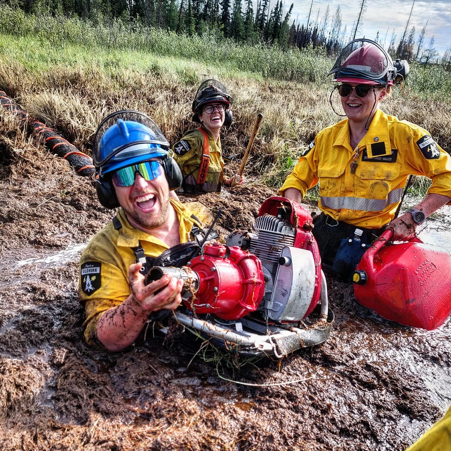 Meet Nicole Wiebe – A Wildland Firefighter and MARK-3® Pump Pro!!